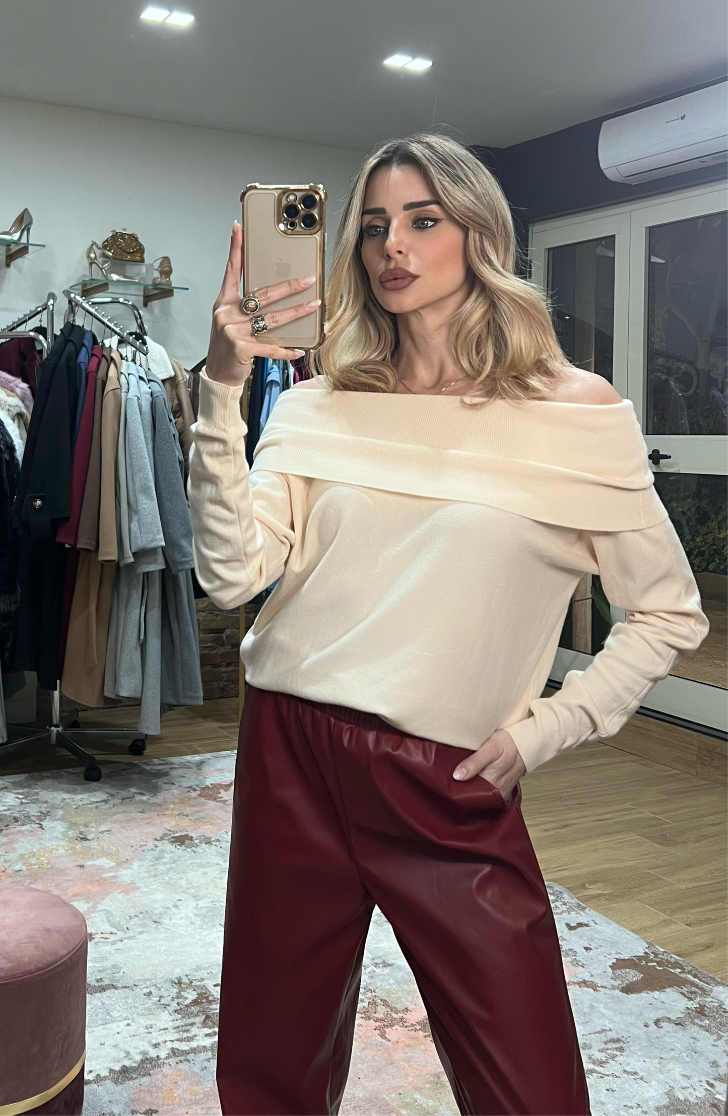 Maglione Clotilde panna