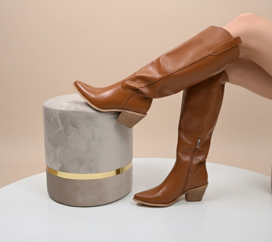 Stivale Texano Camel