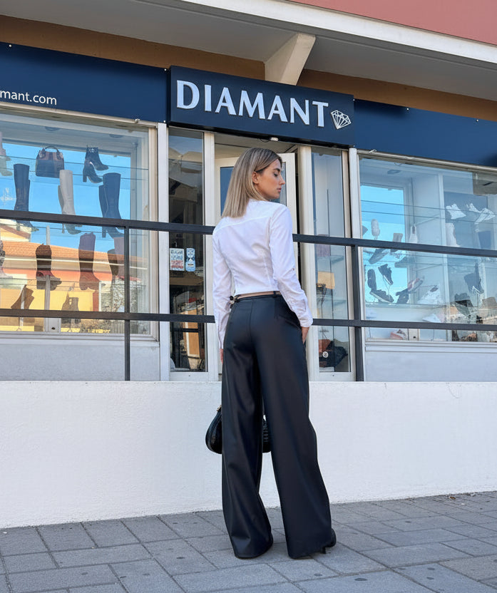 Pantalone in ecopelle Elise