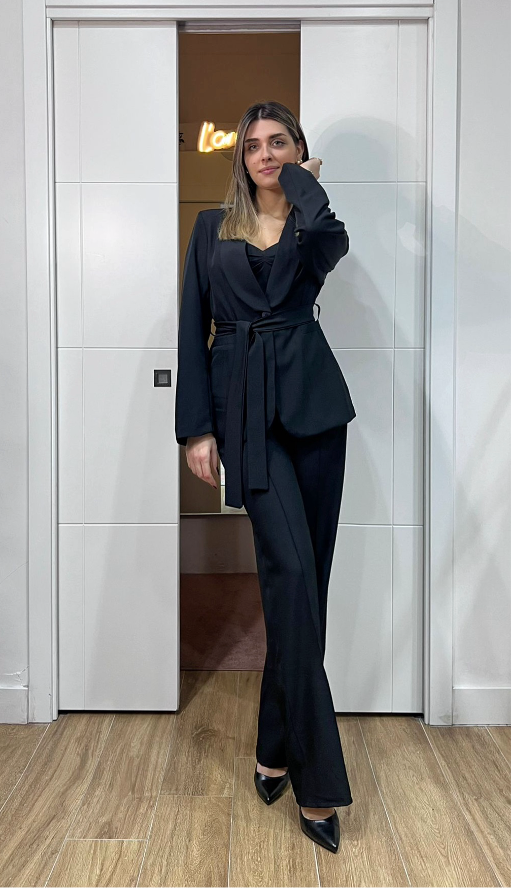 Tailleur Pamela nero