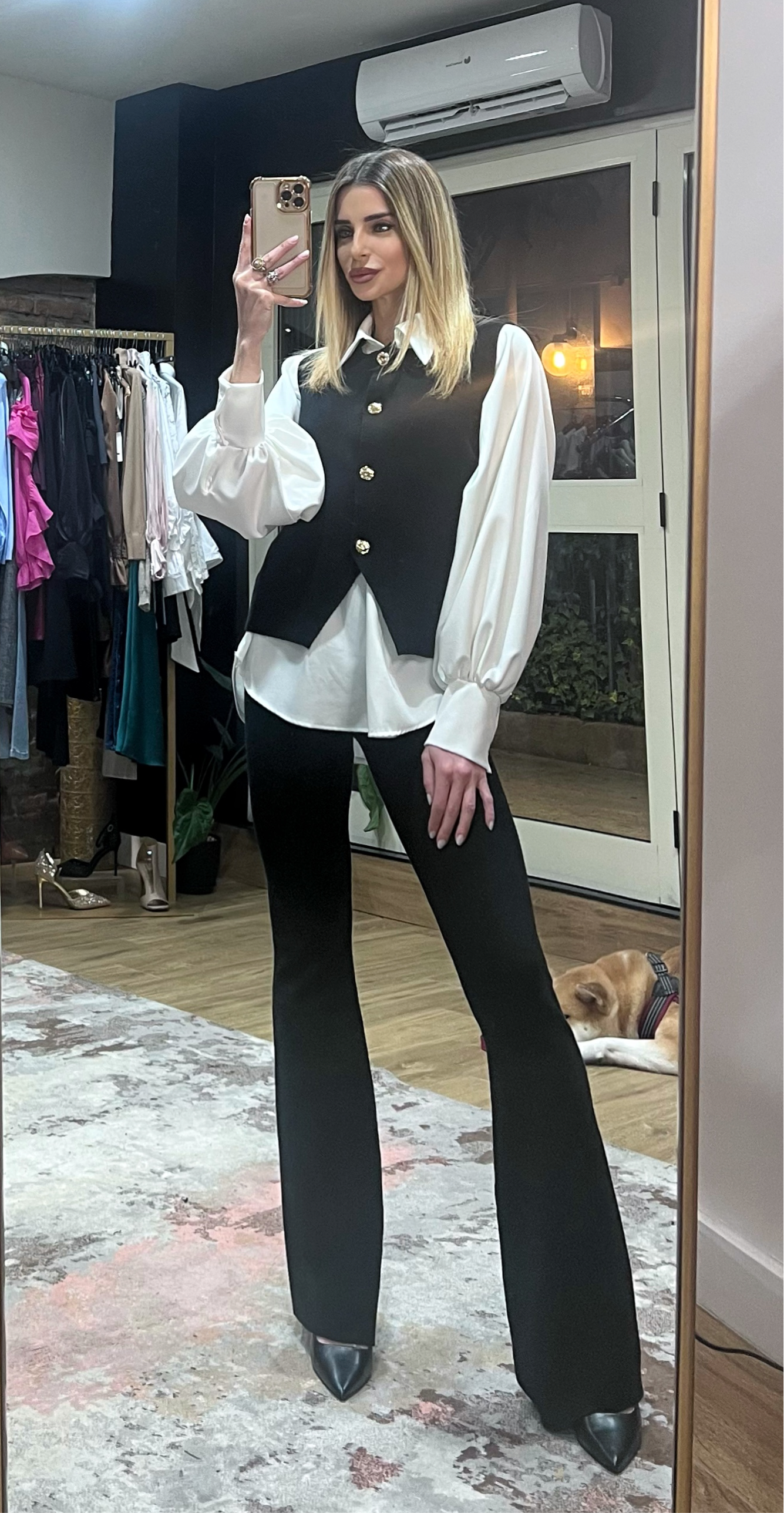 Coordinato Shaila nero