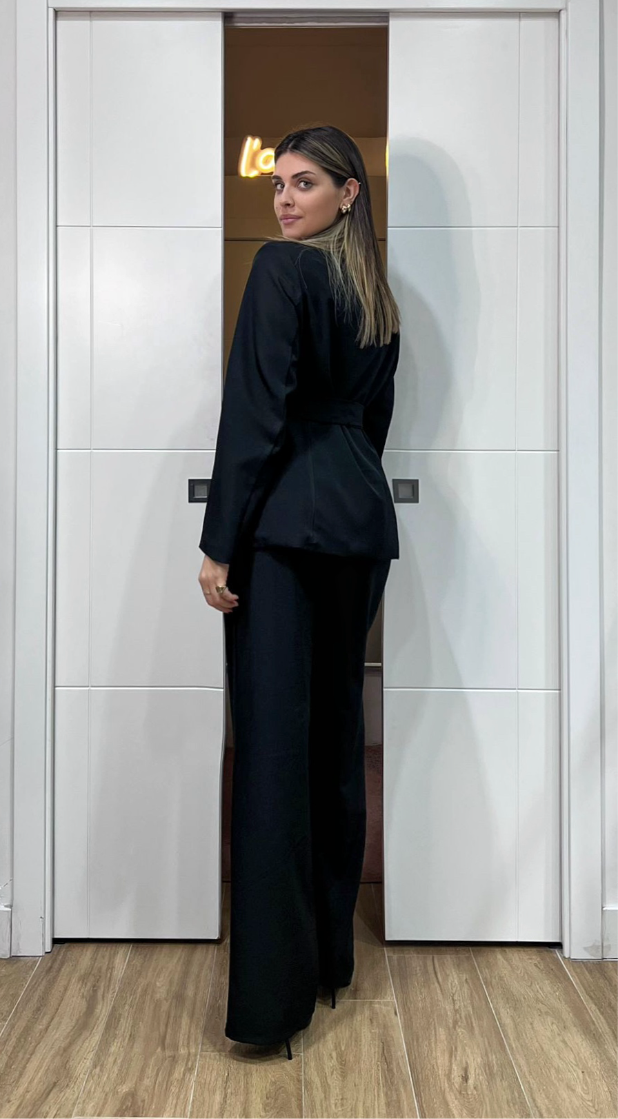 Tailleur Pamela nero
