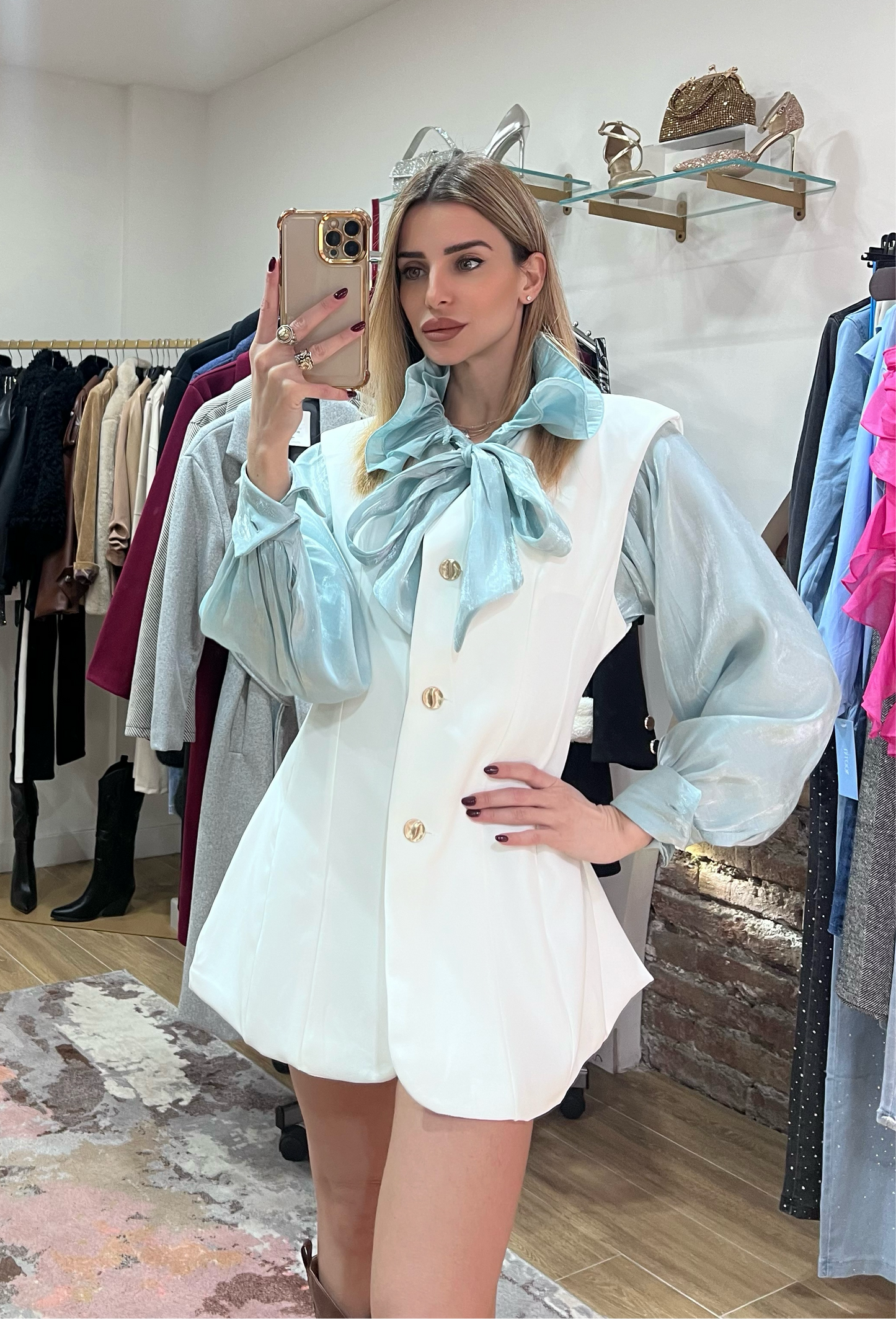 Abito Penelope bianco