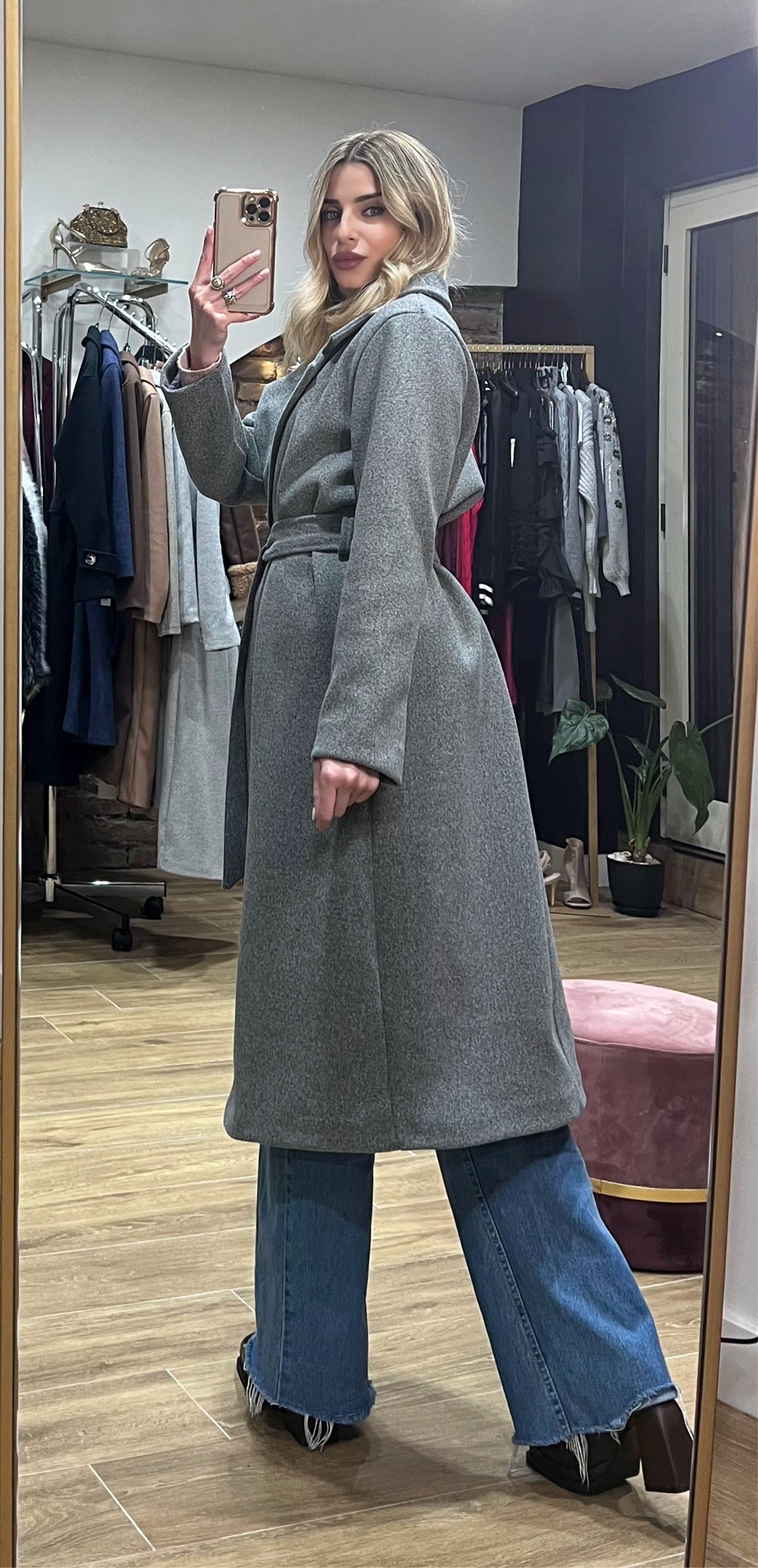 Cappotto Charlotte grigio