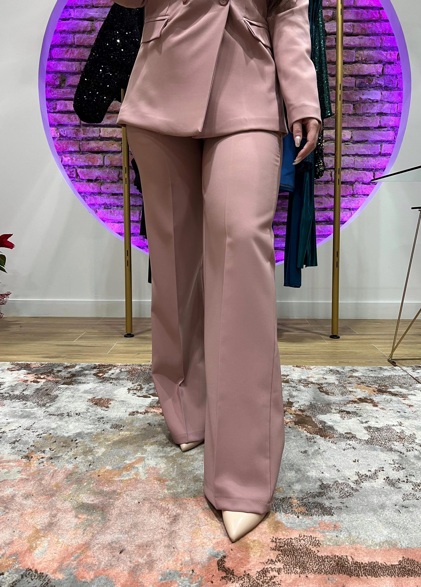 Tailleur Ludovica rosa cipria