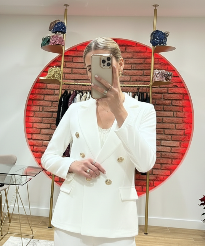 Tailleur Sophie bianco