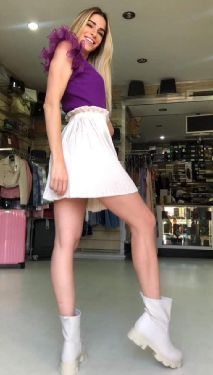 Gonnellina Marilyn panna