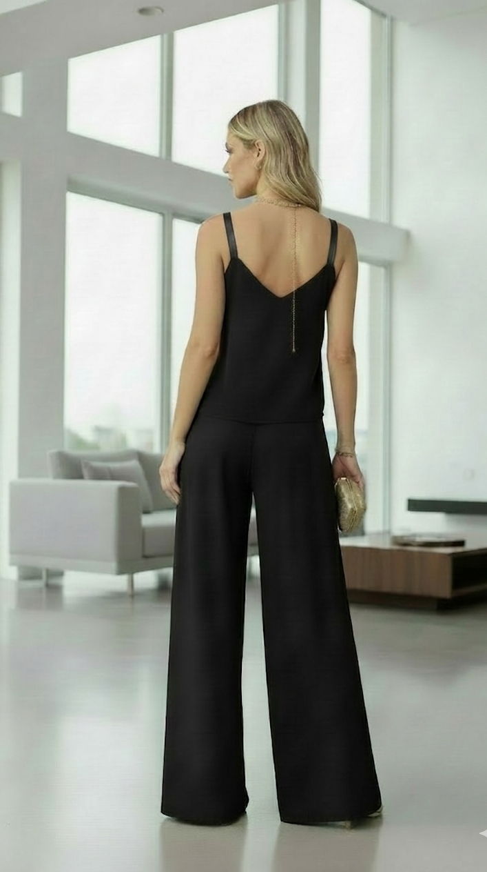 Jumpsuit in Georgette
