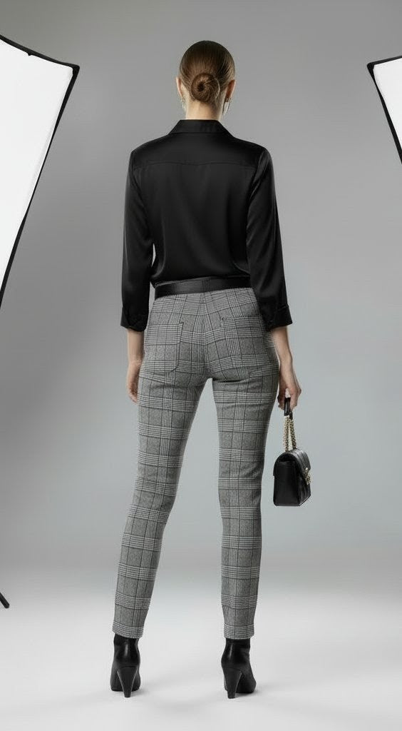Pantalone Liza Lú Principe di Galles