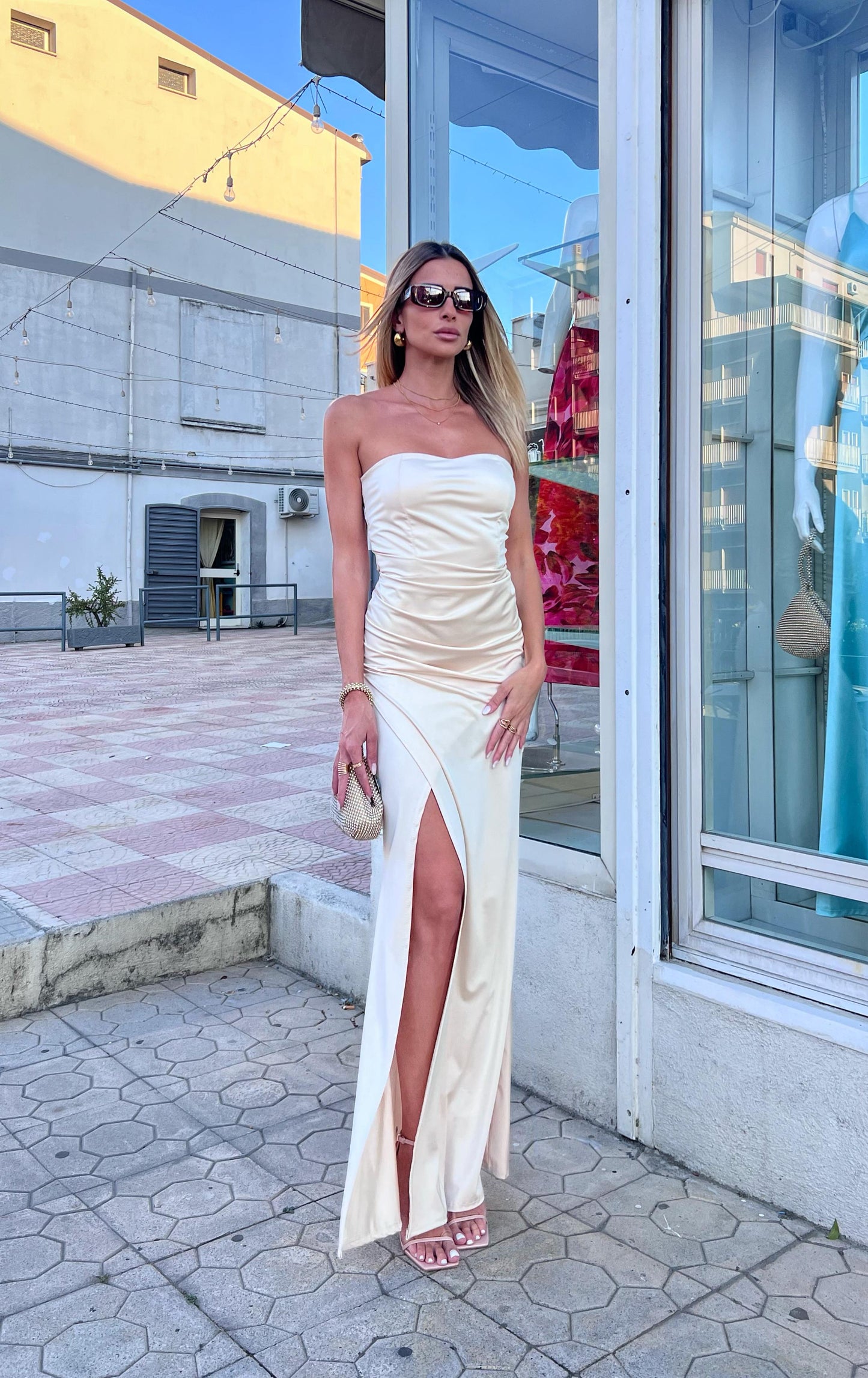 Abito Venezia champagne