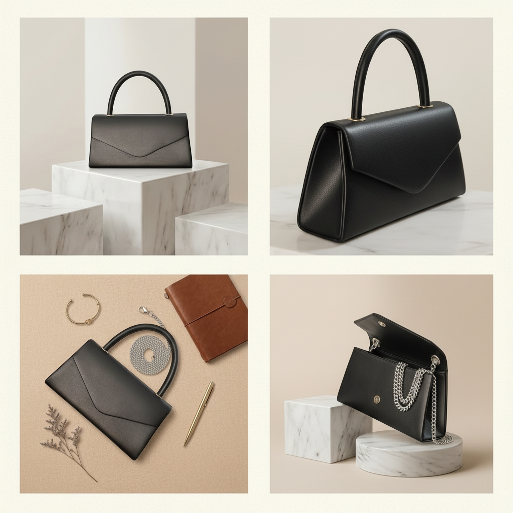 Pochette Larissa Nera