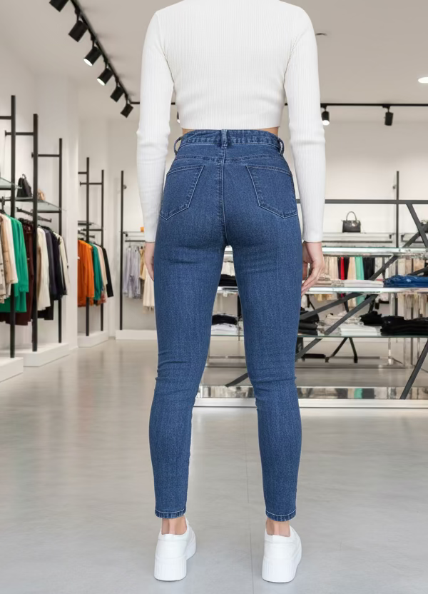 Jeans Skinny blu scuro