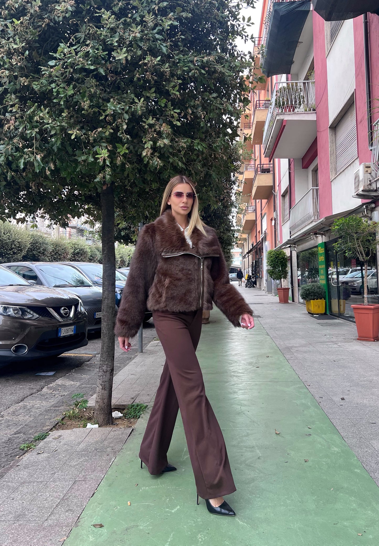 Ecopelliccia Marmolada cioccolato