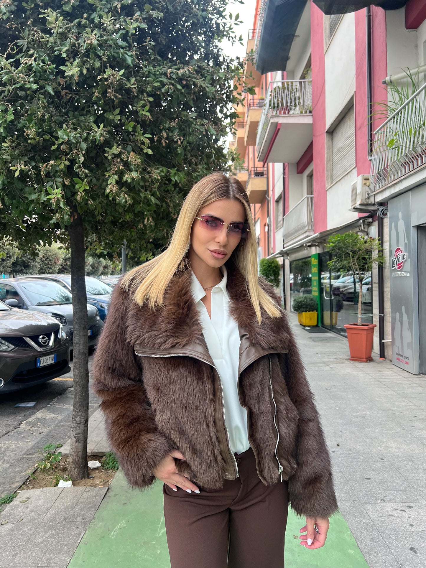 Ecopelliccia Marmolada cioccolato