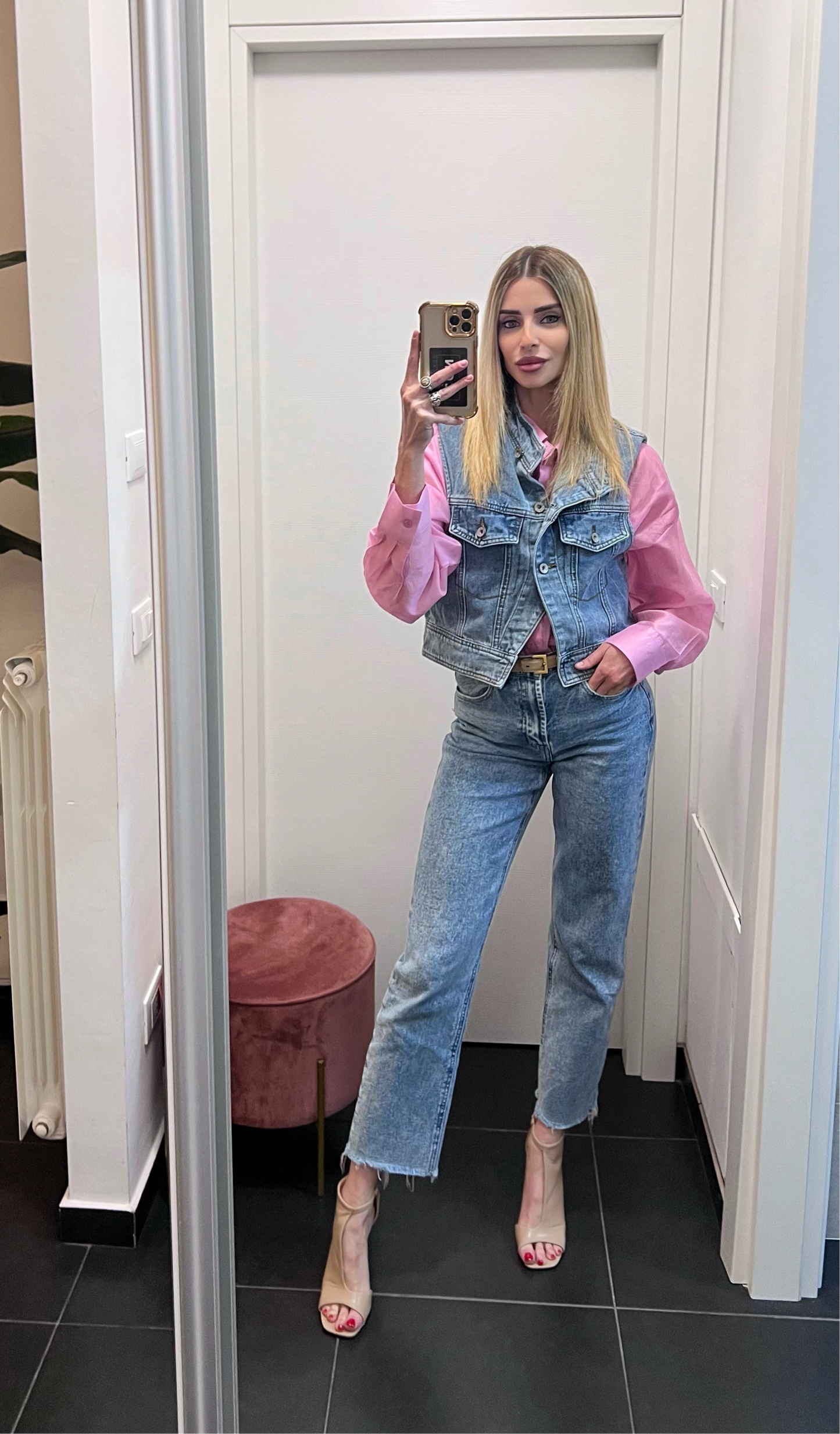 Gilet di jeans