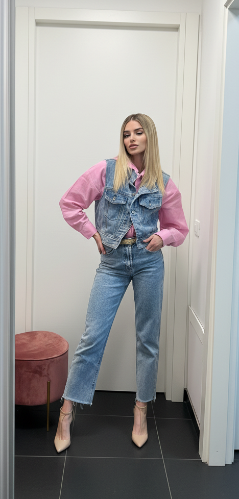 Gilet di jeans