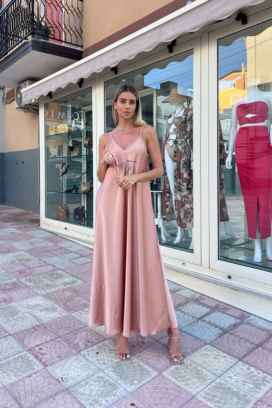 Abito La vie est belle rosa cipria