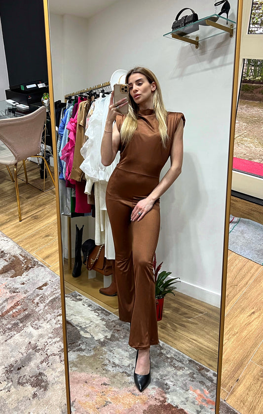 Jumpsuit Beatrice bronzo