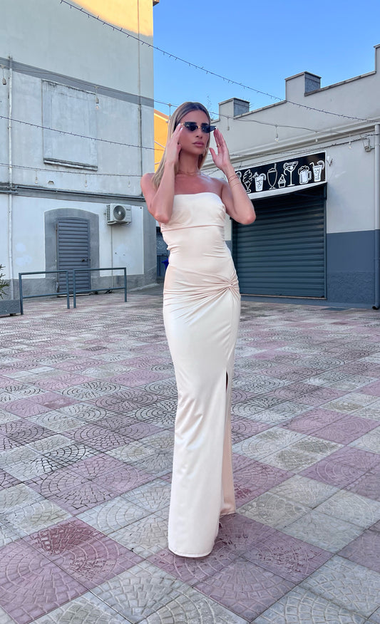 Abito Dubai champagne