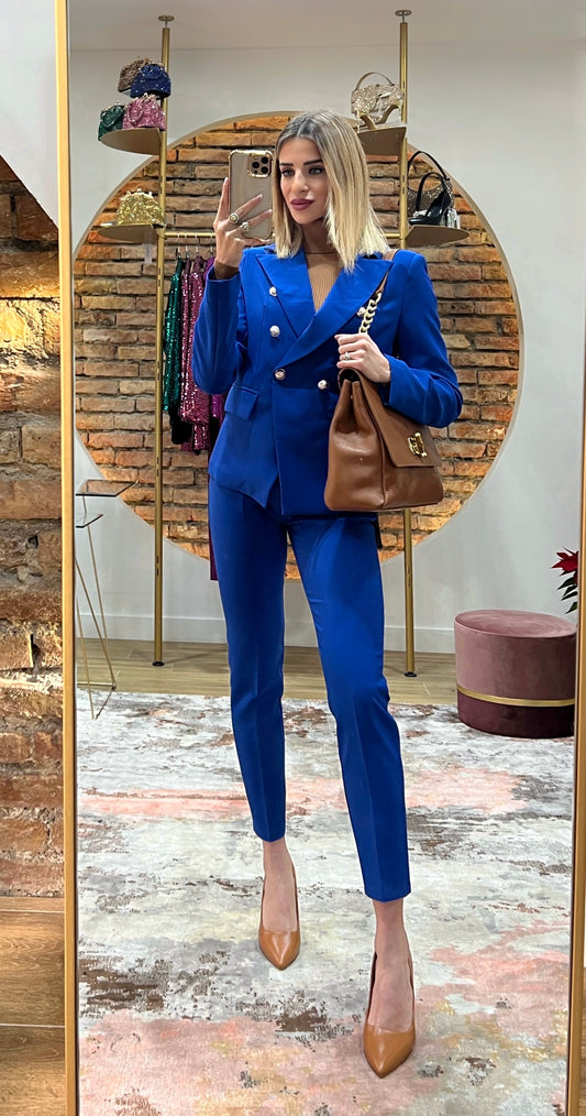 Tailleur Benedetta blu