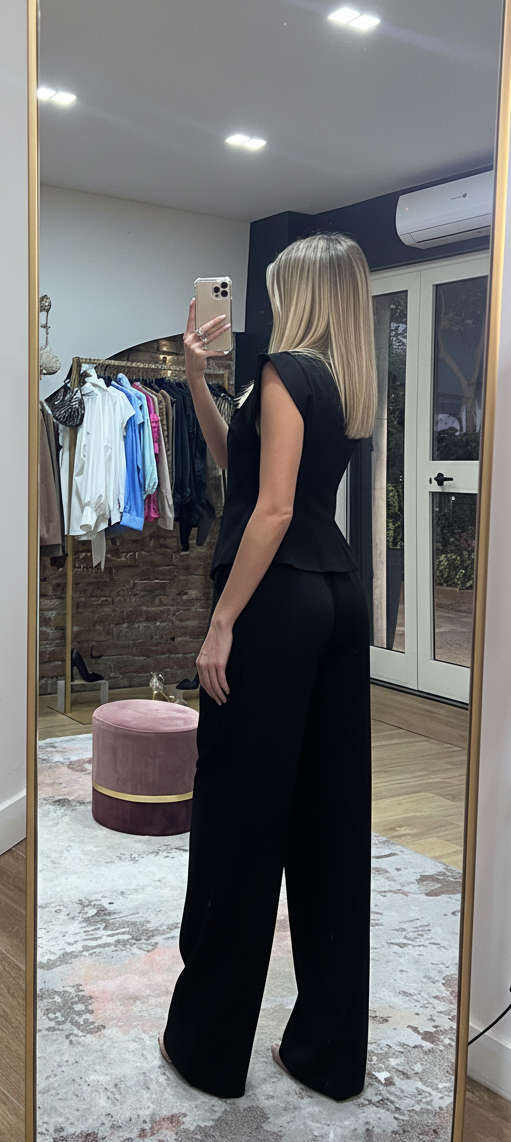 Coordinato Amėlie nero