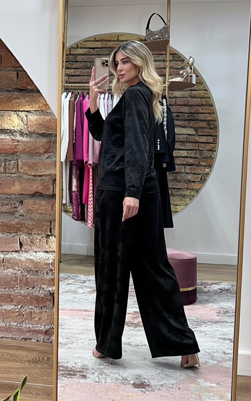 Tailleur Soleil nero