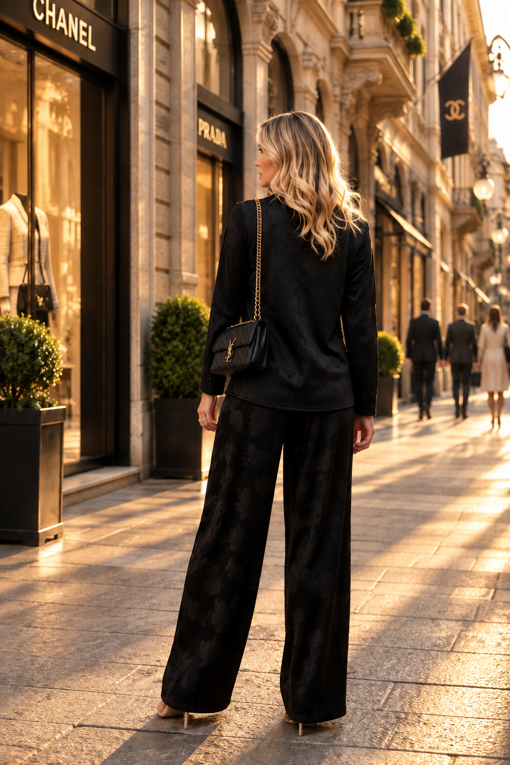 Tailleur Soleil nero