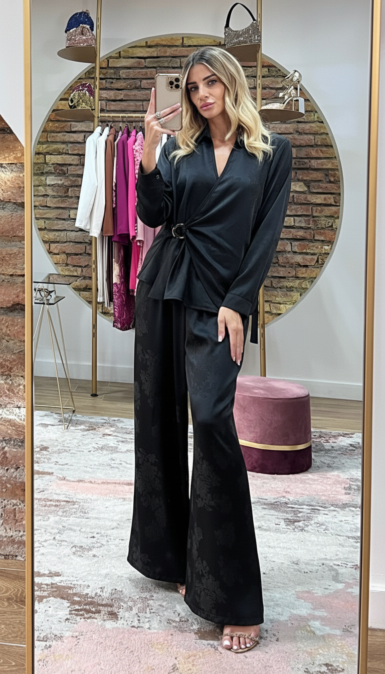 Tailleur Soleil nero