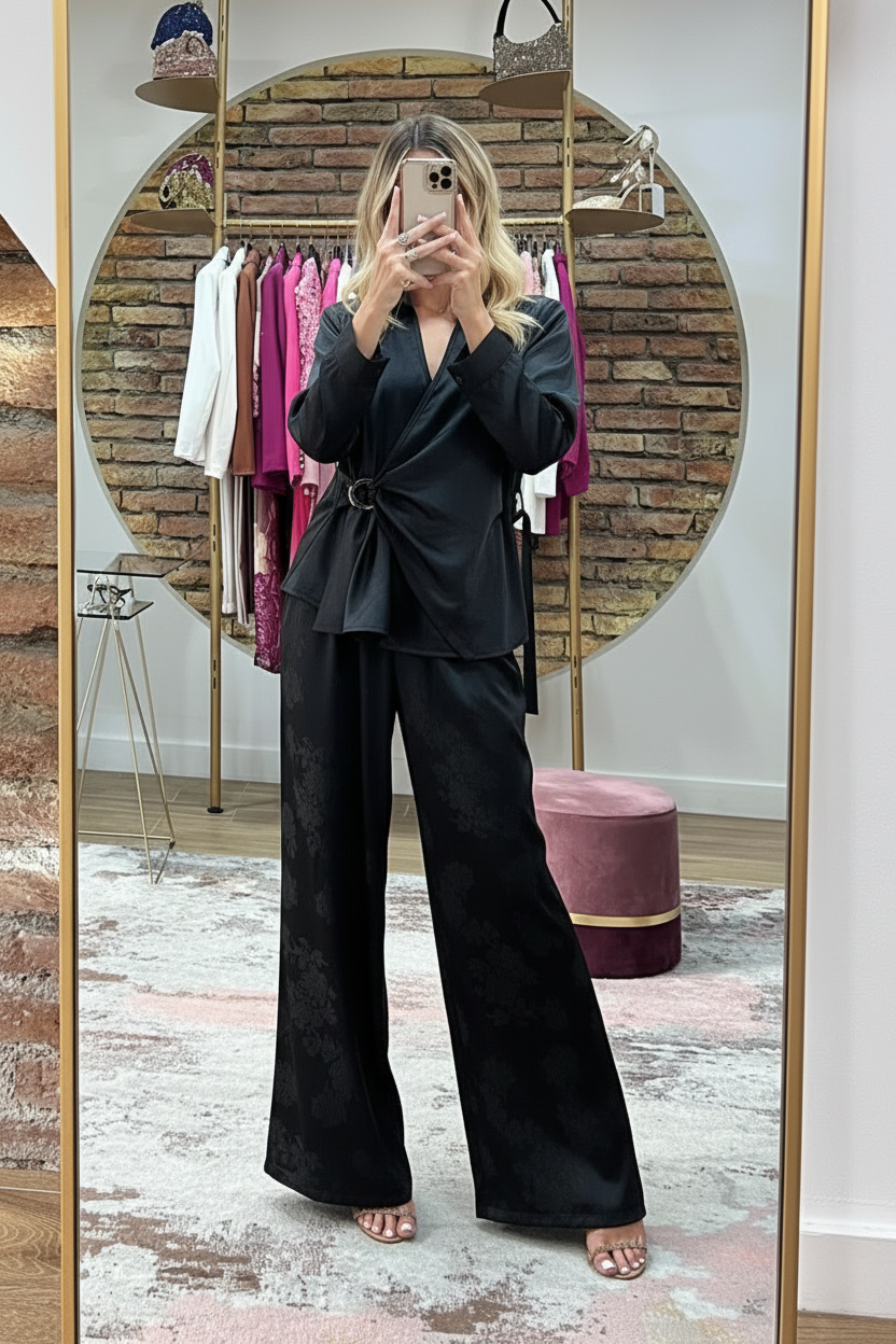 Tailleur Soleil nero