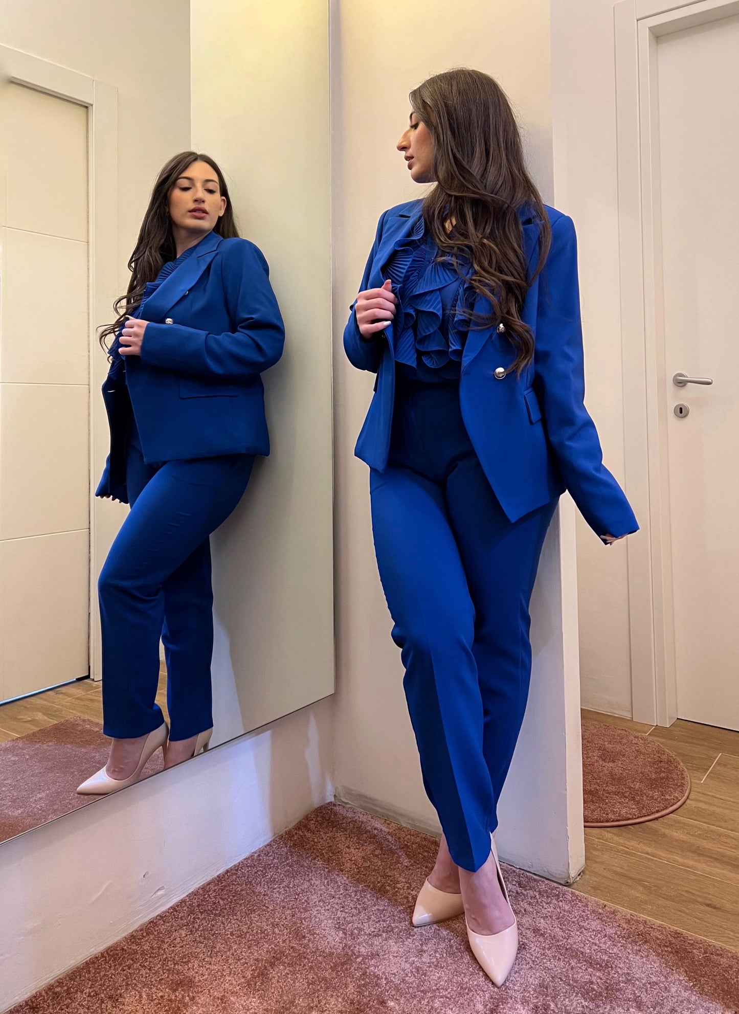 Tailleur Benedetta blu