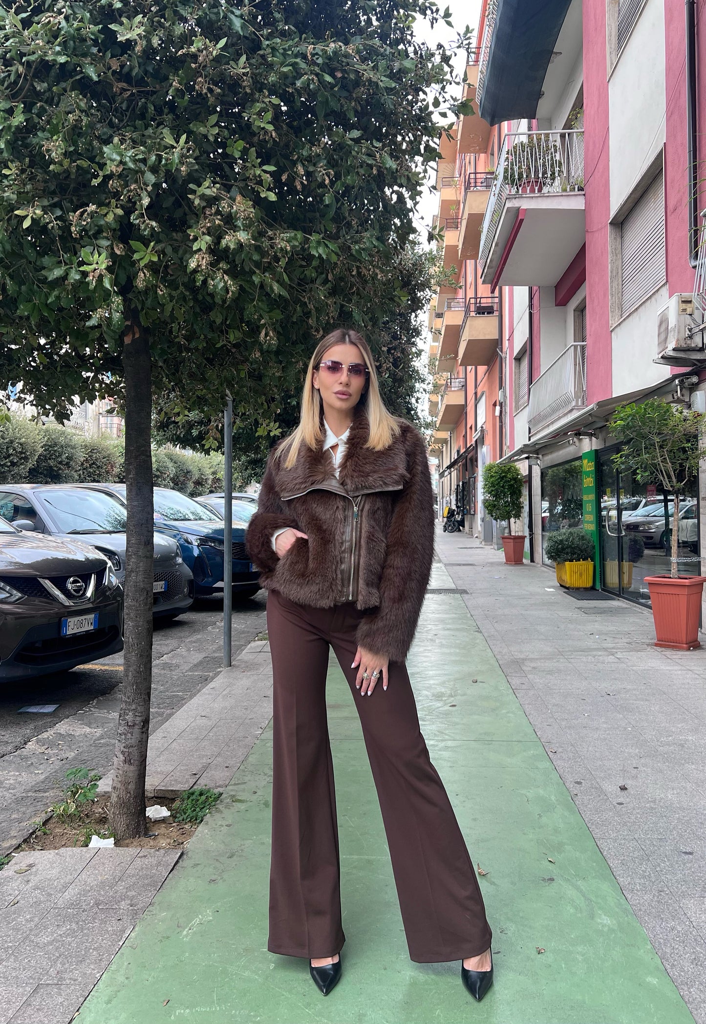 Ecopelliccia Marmolada cioccolato