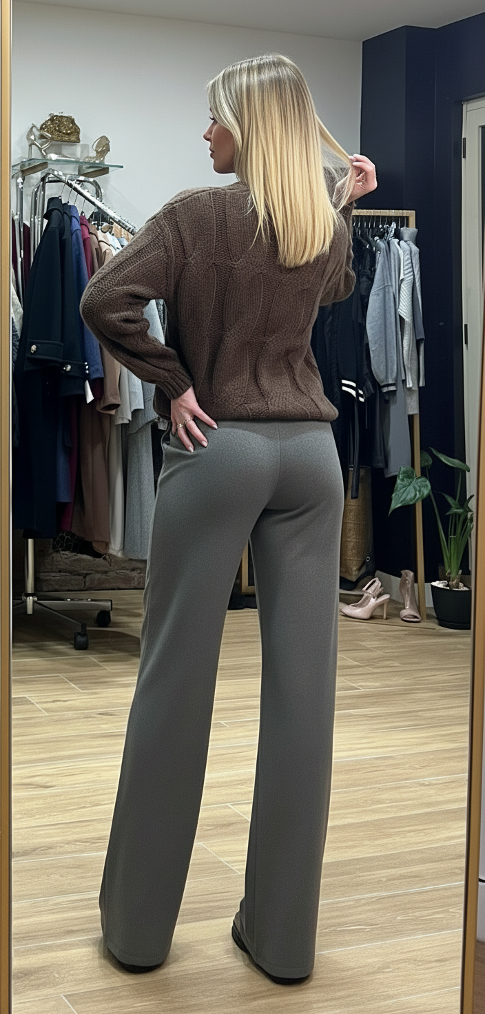 Pantalone Elsa grigio