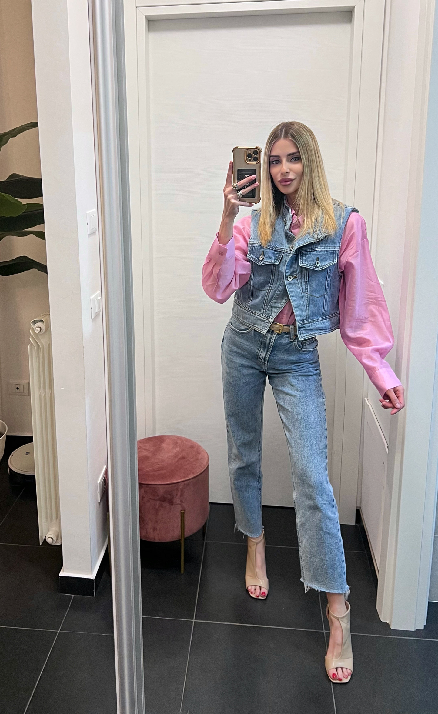 Gilet di jeans