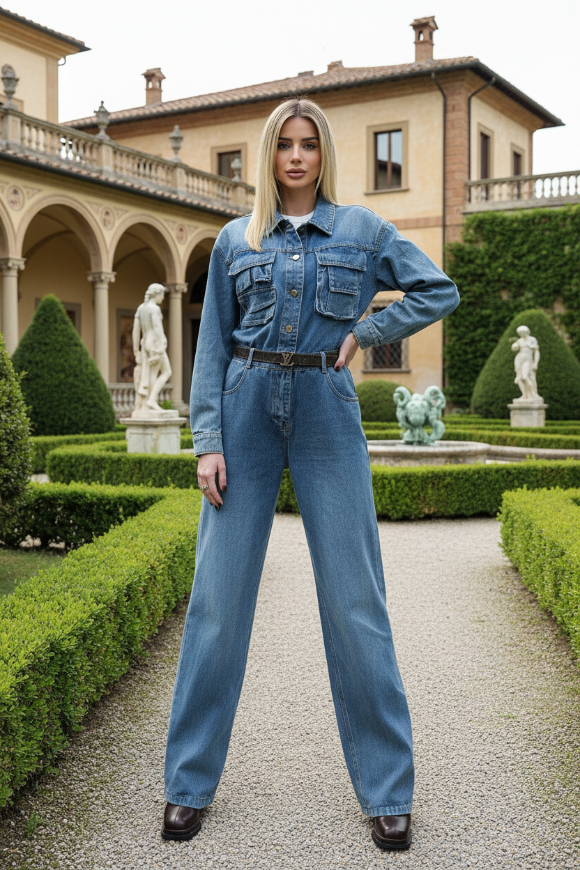 Jumpsuit in Jeans Arya