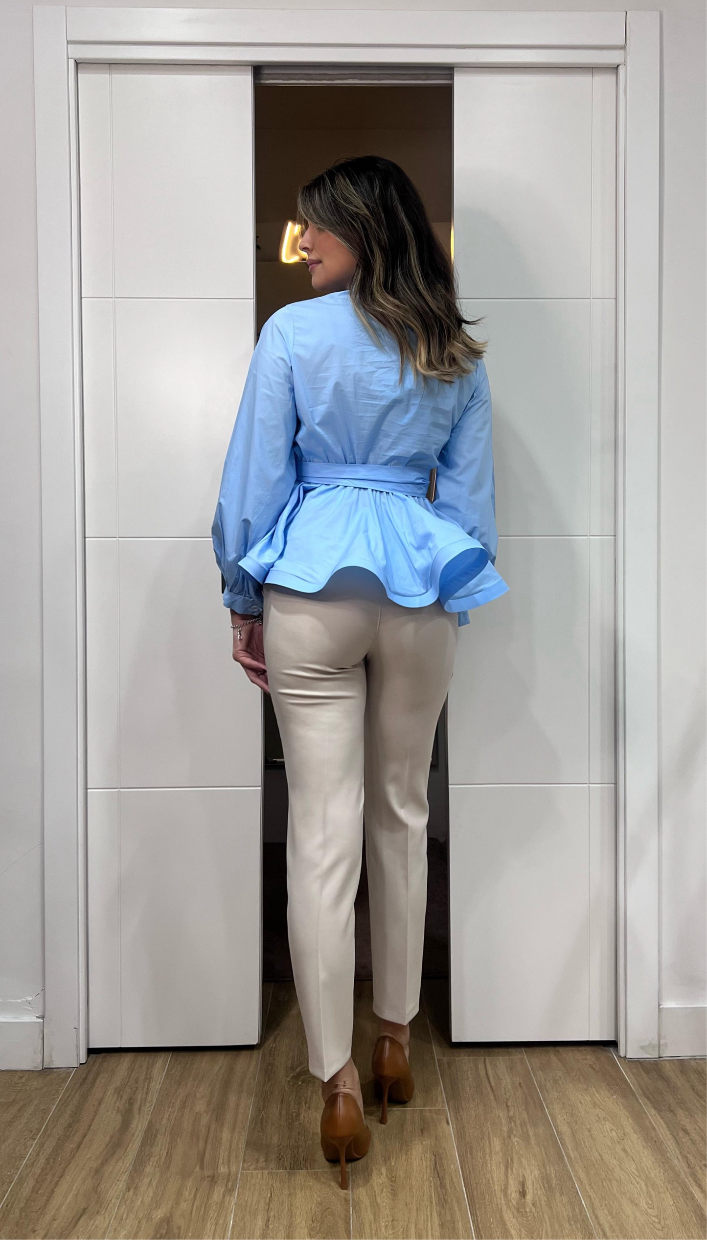 Camicia Tresy azzurra