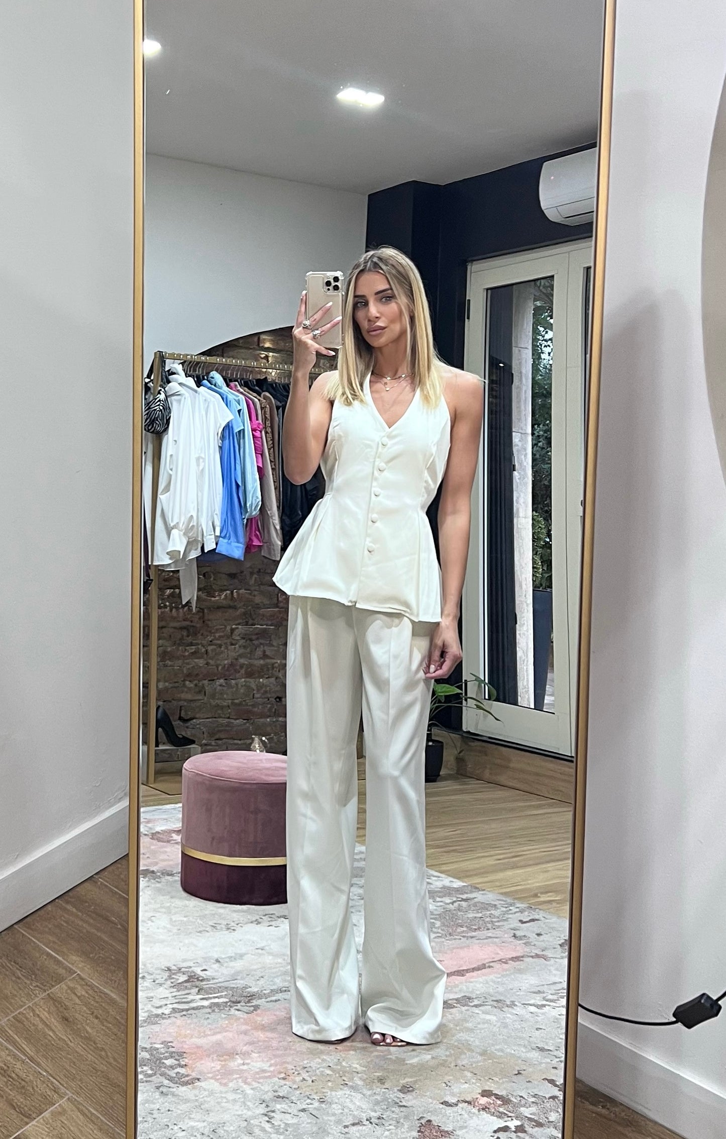 Completo Valentina avorio