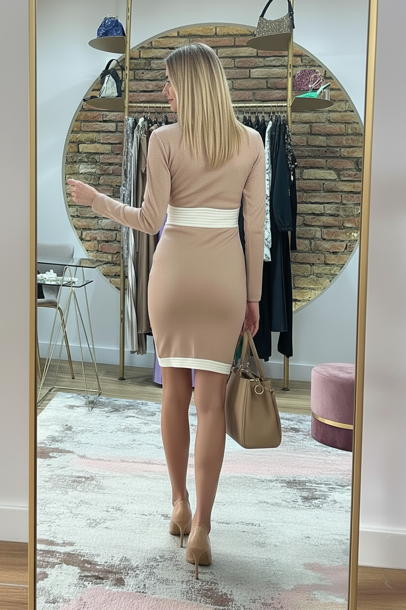 Abito Micol beige