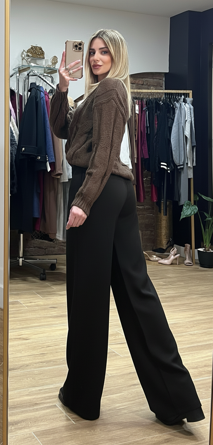 Pantalone Elsa nero