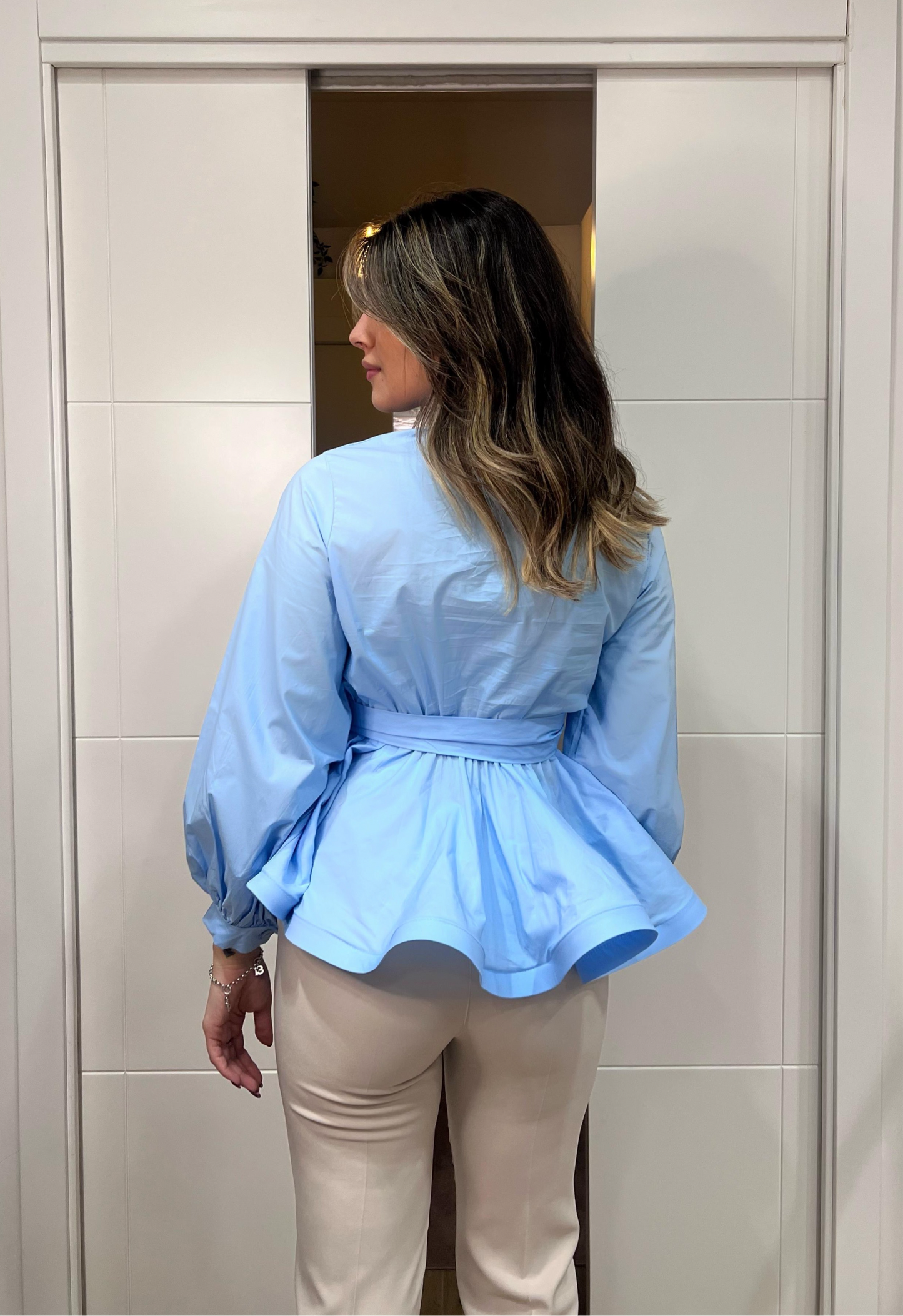 Camicia Tresy azzurra