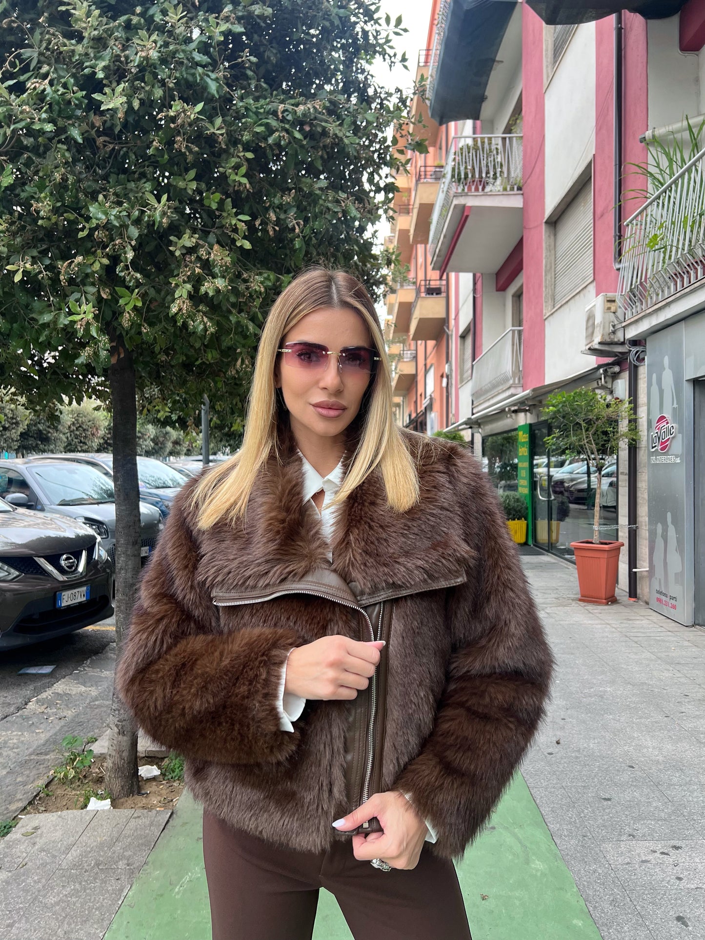 Ecopelliccia Marmolada cioccolato