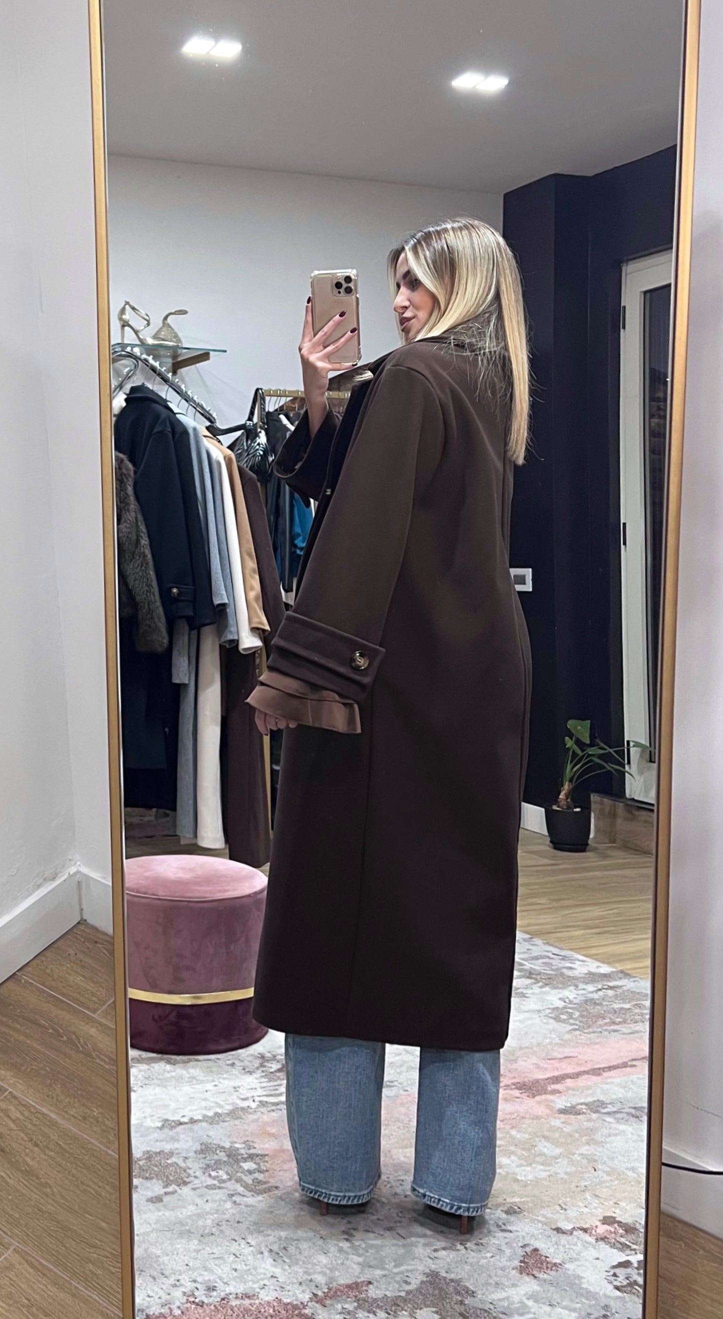 Cappotto Urban Chic cioccolato