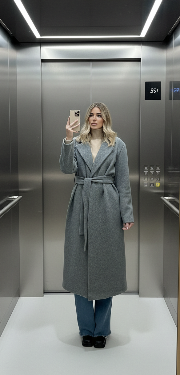 Cappotto Charlotte grigio