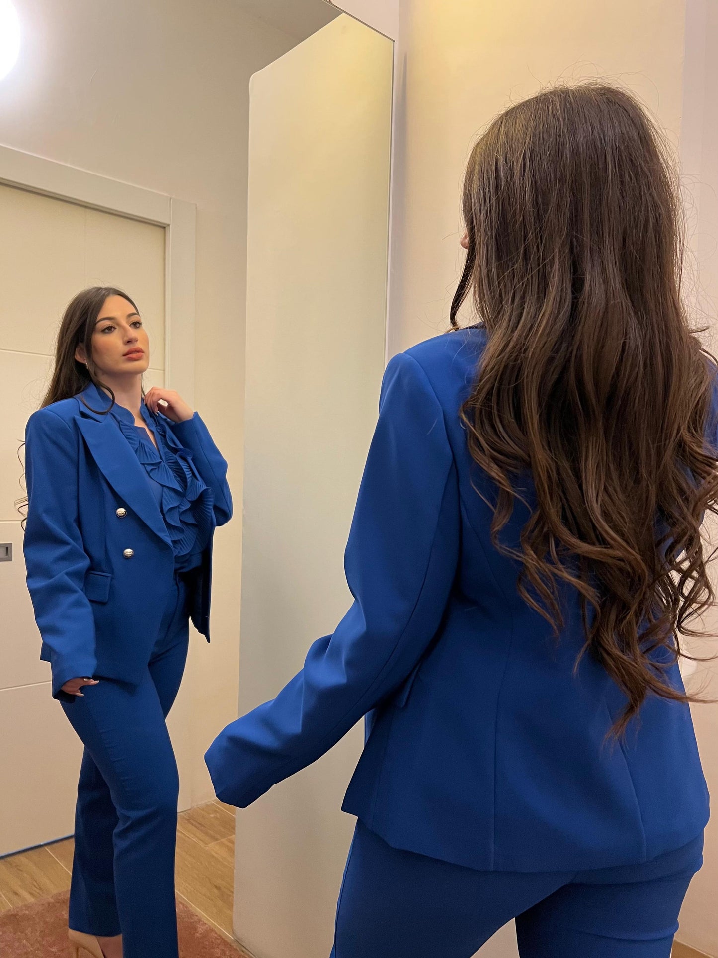 Tailleur Benedetta blu