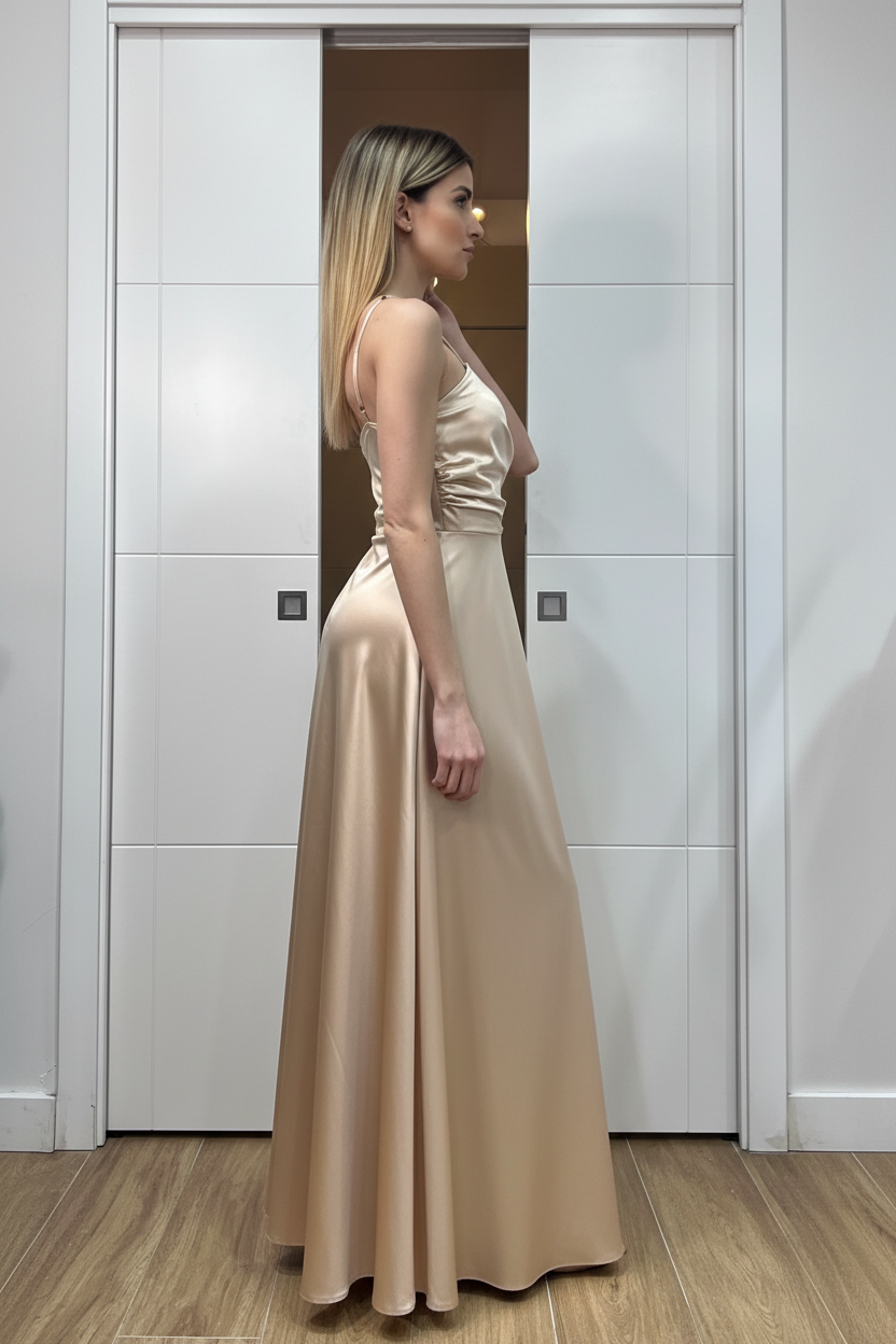 Abito Elegant champagne