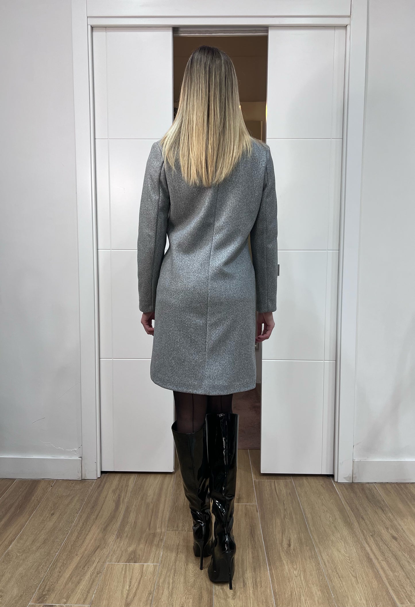 Cappotto Basic grigio