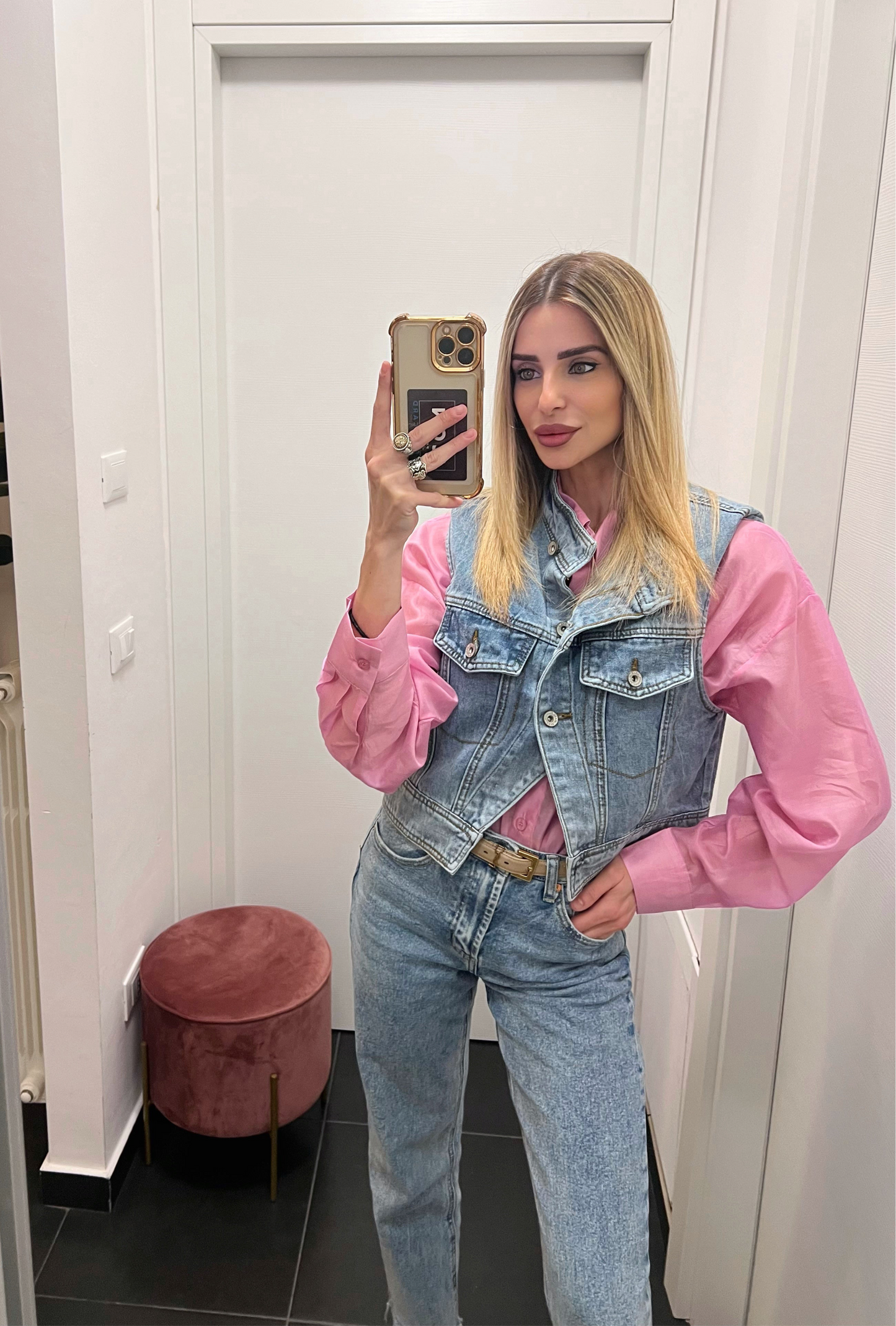 Gilet di jeans