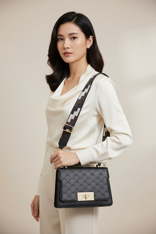 Mini borsa Lily Nera