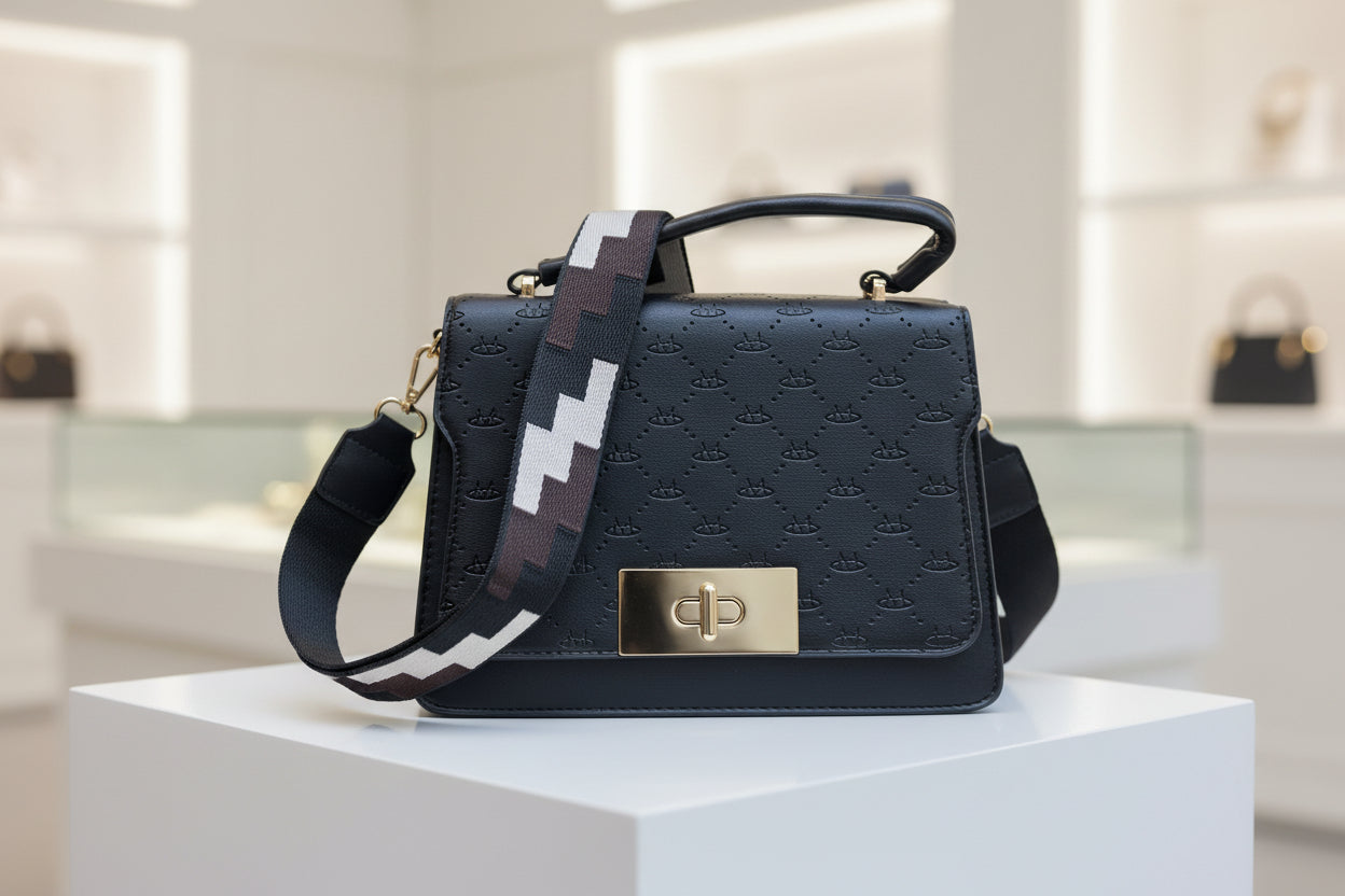 Mini borsa Lily Nera