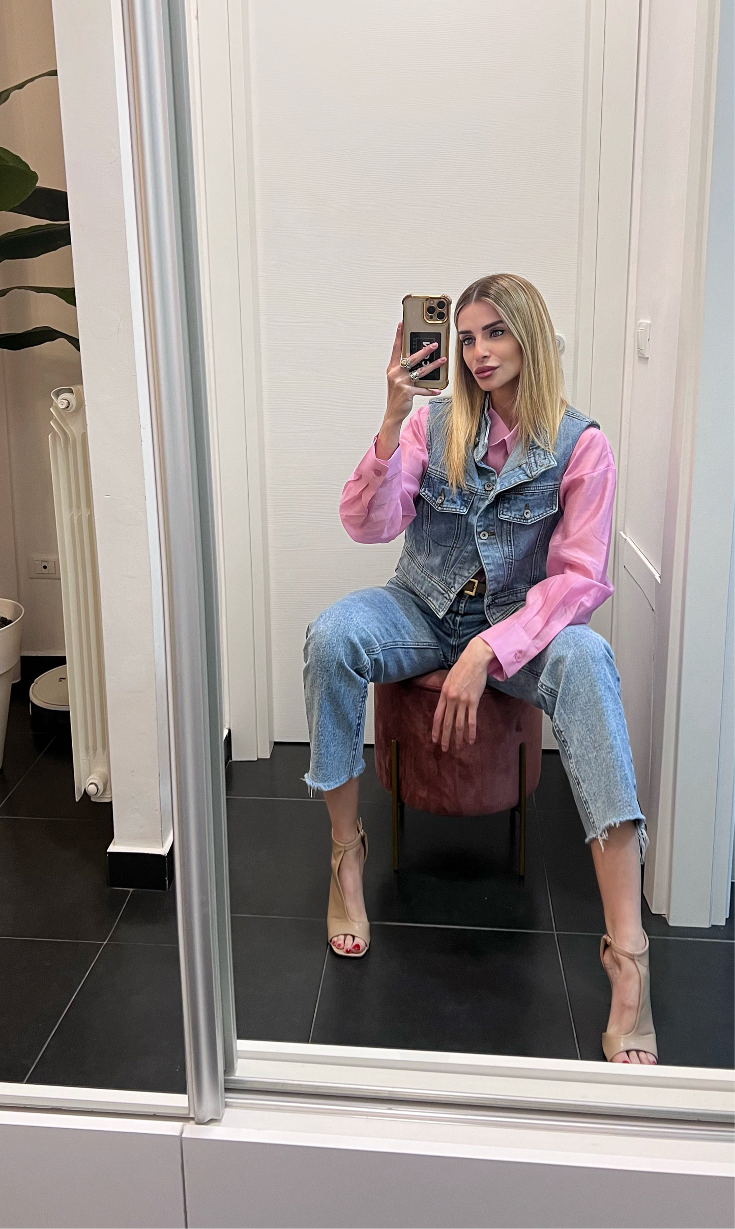 Gilet di jeans