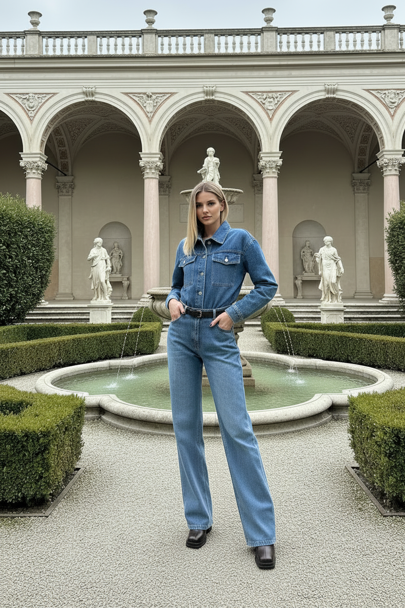 Jumpsuit in Jeans Arya